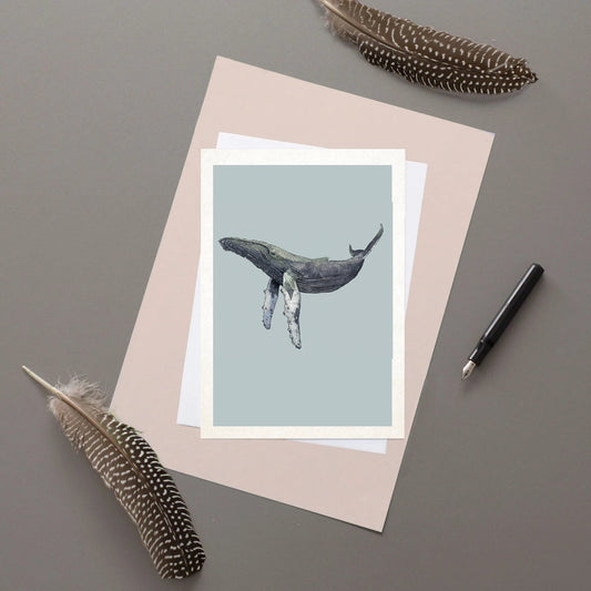 Humpback Whale Greeting Card