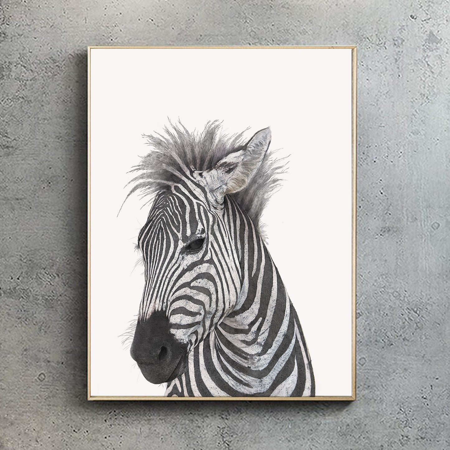 Version 1 Plains Zebra print - Reduced to Clear