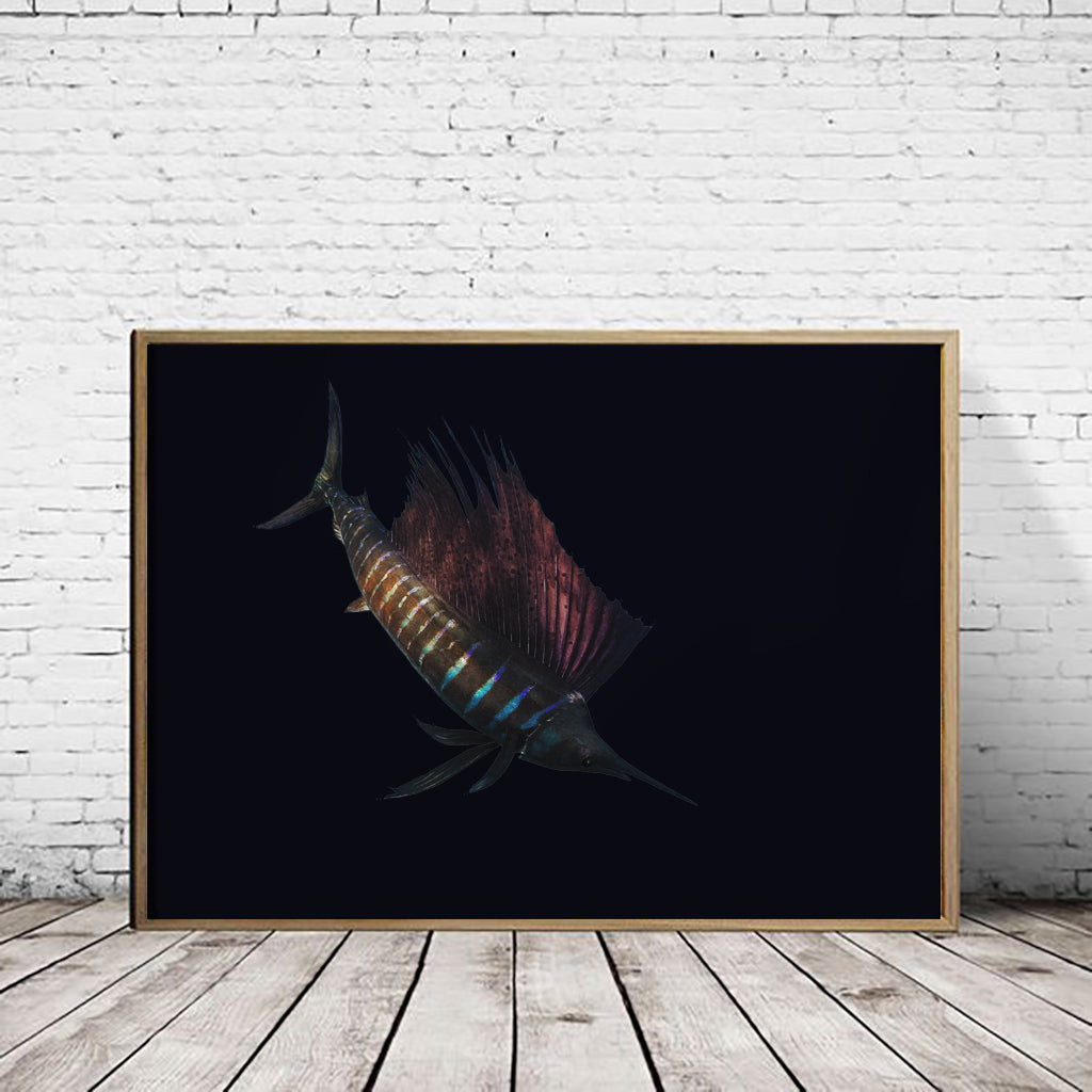 Atlantic Sailfish print