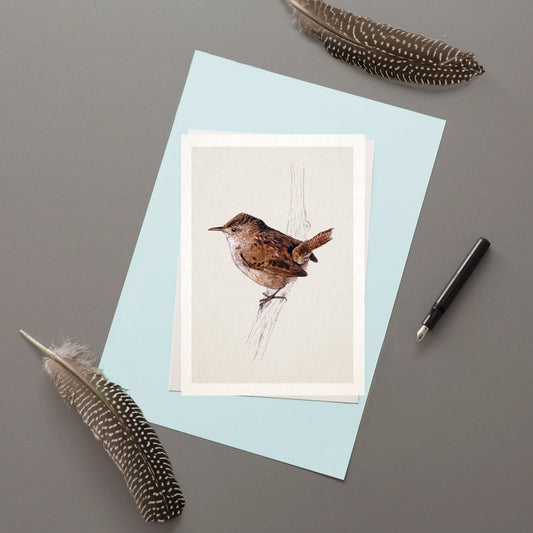 Wren - Greeting Card